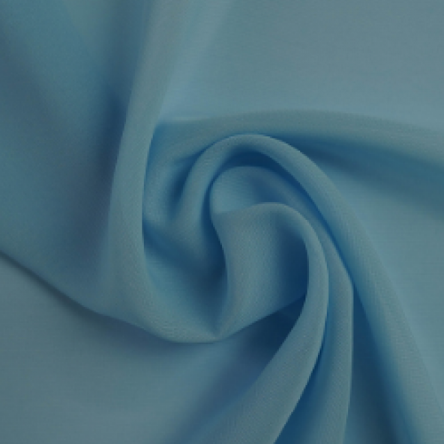 Шифон г/к  07 голубой