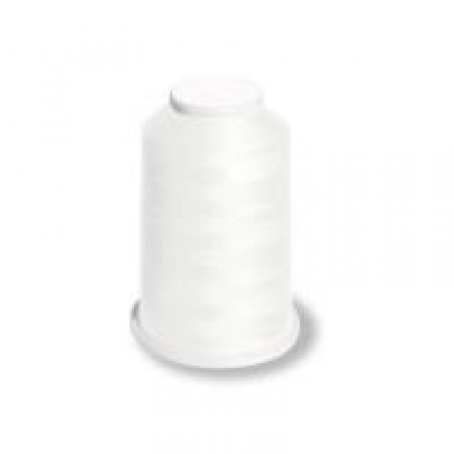 Нить швейная текстурированная Routsher цвет белый 301