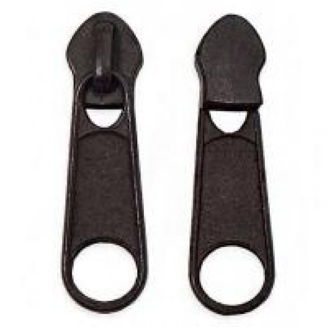 Бегунок для спиральной молнии тип 3 цвет коричневый 304