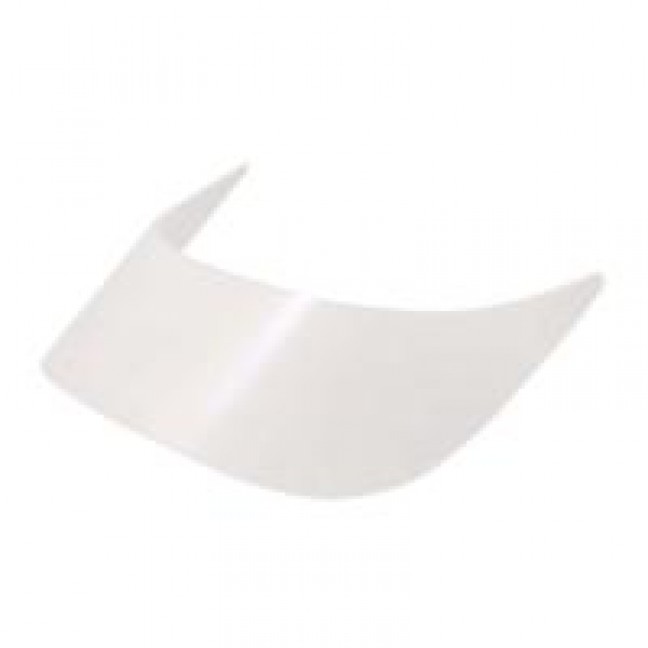 Козырек гнутый 45/180/55 мм белый