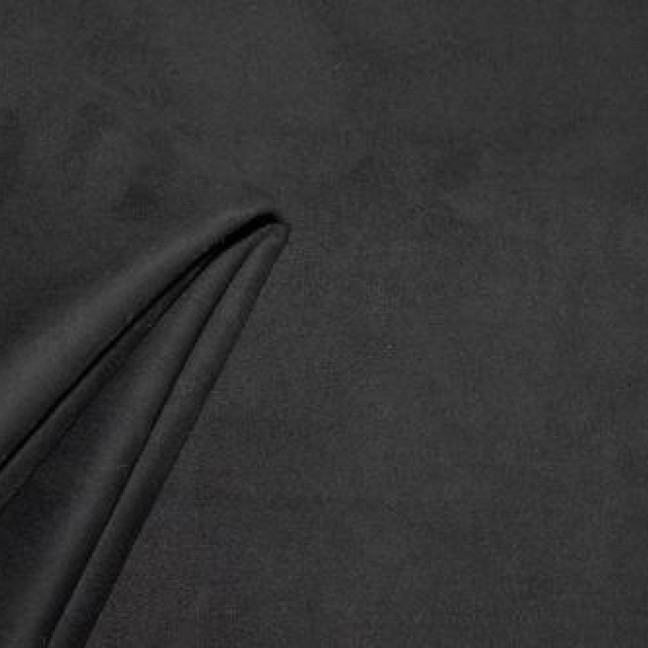 Замша искусственная 270 гр черная