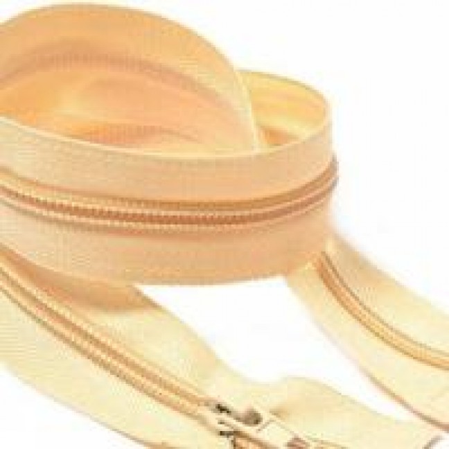 Молния спиральная тип 4 20 см н/р цвет кремовый 291