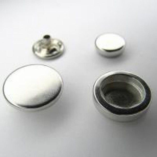 Кнопка декоративная TR-200 15/12,5 мм никель