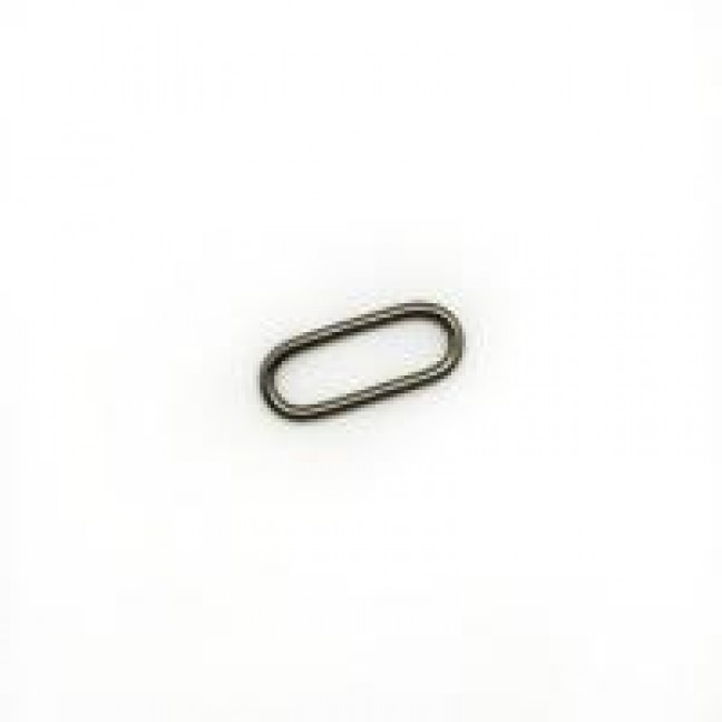 Пряжка-рамка овальная 25х7 мм цвет оксид