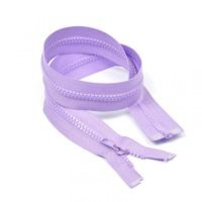 Молния трактор тип 5 85 см разъемная цвет светло-сиреневый 166