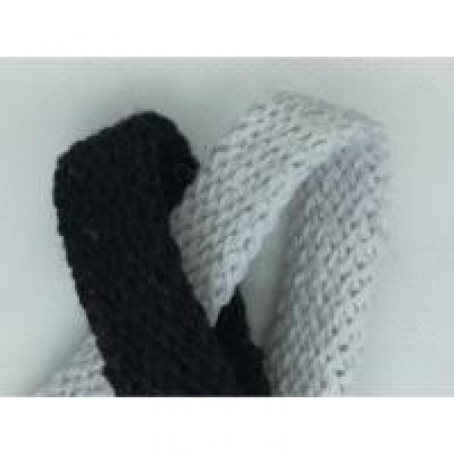 Шнур ХБ плоский 10 мм цвет белый