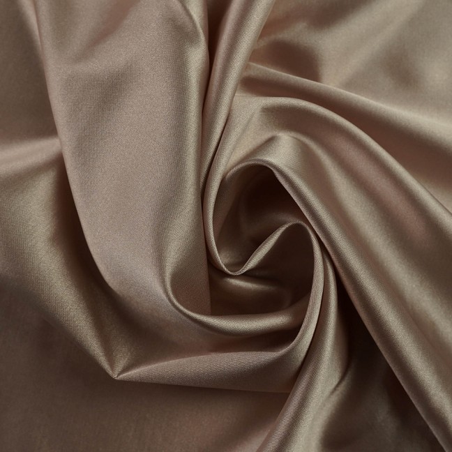 Атлас стрейч 09 бежевый