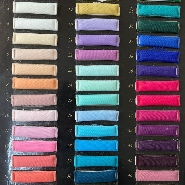 Фатин однотонный ш-300 см часть 1