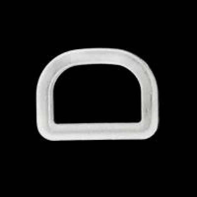 Полукольцо пластик ПП 30 мм ПК-30 цвет прозрачный