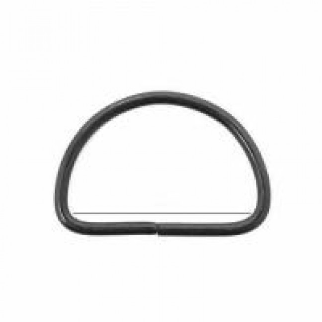 Полукольцо 25 мм цвет оксид