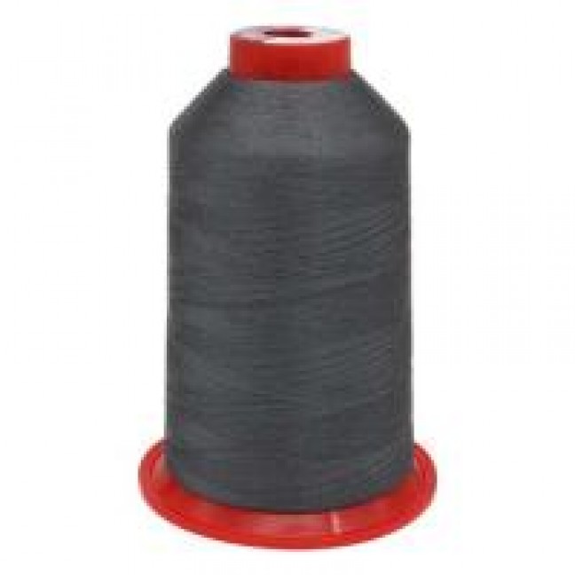 Нить швейная текстурированная Routsher цвет темно-серый 344