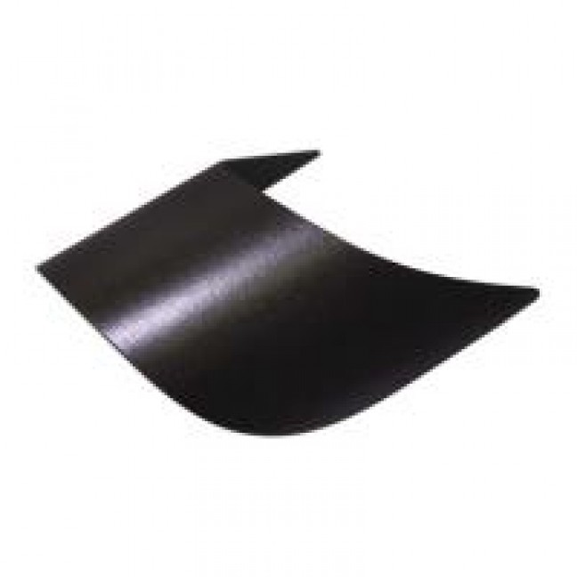 Козырек гнутый 85/205/70 мм черный