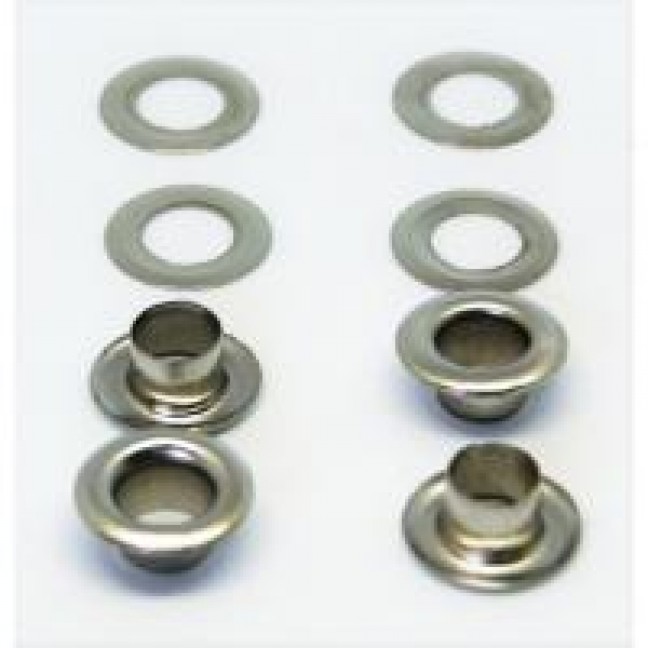 Люверсы 5 мм №3 сталь цвет никель