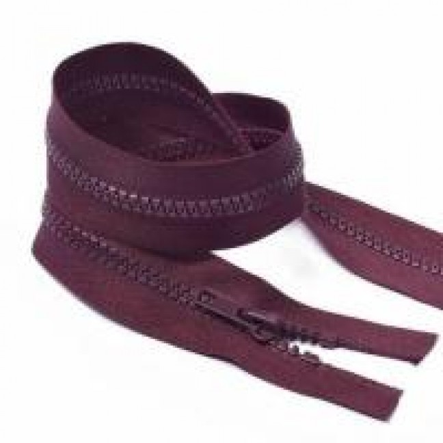 Молния тракторная тип 5 65 см разъемная цвет темно-бордовый 179