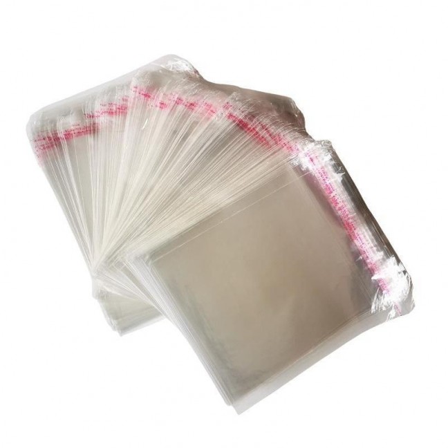 Пакет со скотч клапаном 35х50+5 см БОПП 25 мкм