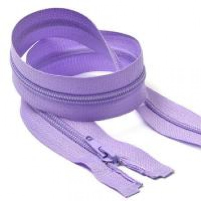 Молния спиральная тип 4 20 см н/р цвет сиреневый 166