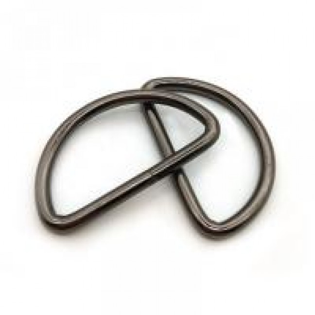 Полукольцо 30 мм цвет темный никель