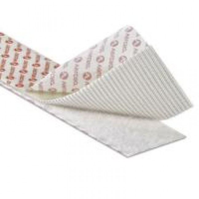 Лента-липучка велькро самоклеящаяся 25 мм цвет белый