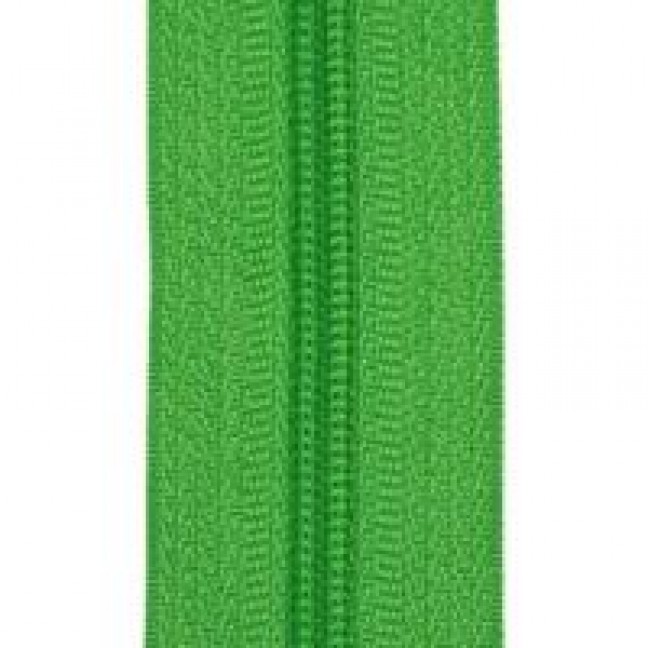 Рулонная молния спиральная тип 5 цвет зеленый 334  плотность 16 г/м