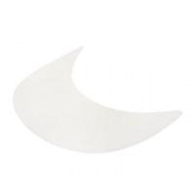 Козырек плоский 85/205/70 мм белый