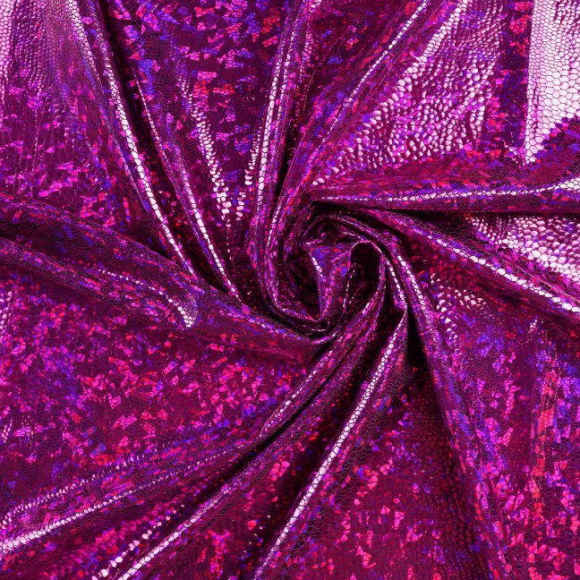 Голограмма D2 12 фуксия оптовая продажа ткани голографические, интернет-магазин ткани голографические и фурнитуры Акварель -Текс заказать доставку Санкт-Петербург, ткани голографические доставка под заказ, распродажи и скидки