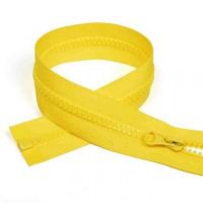 Молния тракторная тип 5 70 см разъемная цвет желтый 110