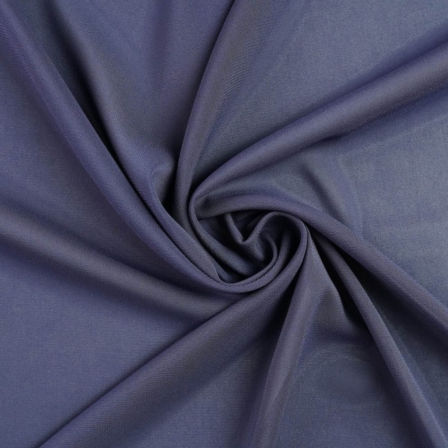 Шифон Стрейч  02 темно-синий