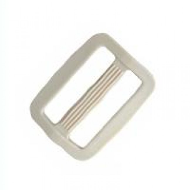 Пряжка двухщелевая пластик ПОМ 25 мм цвет в ассортименте