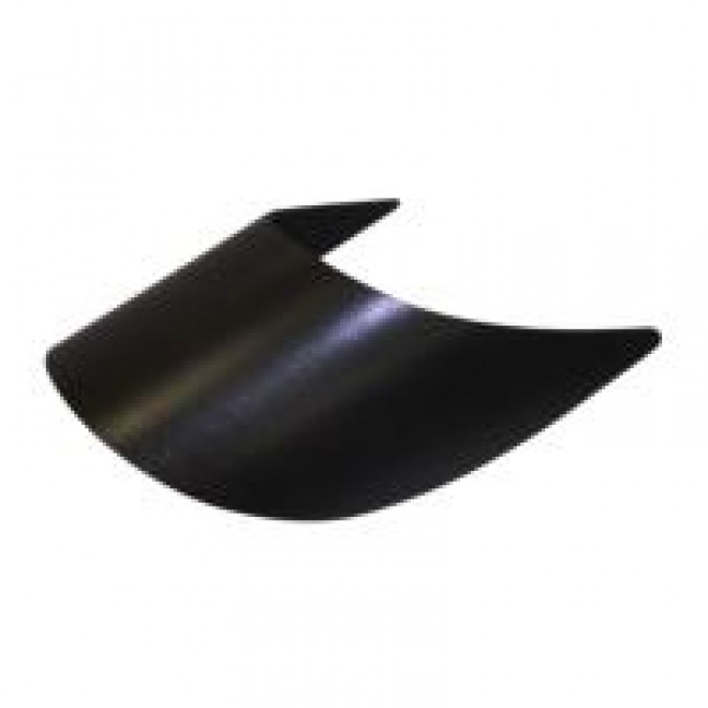 Козырек гнутый 85/205/70 мм чёрный
