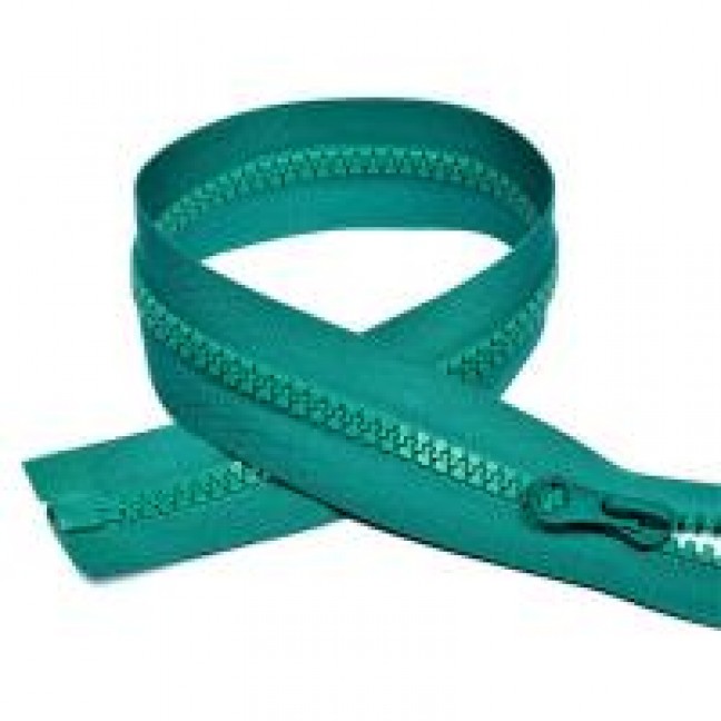 Молния трактор тип 5 85 см разъемная цвет бирюзовый 253