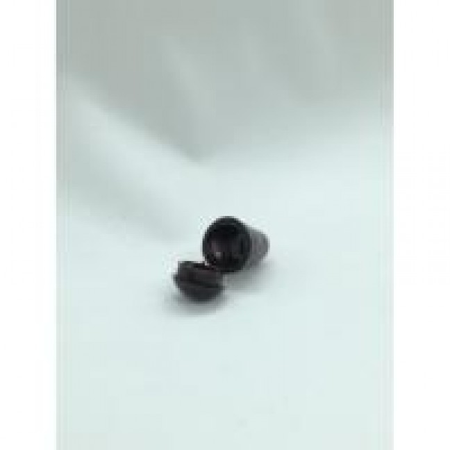 Наконечник для шнура № 1 колокольчик цвет черный