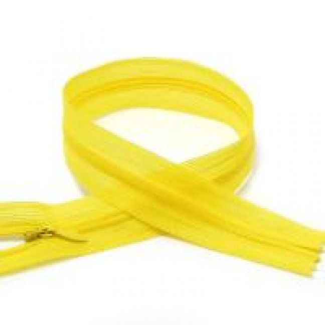 Молния потайная 20 см н/р цвет желтый 110
