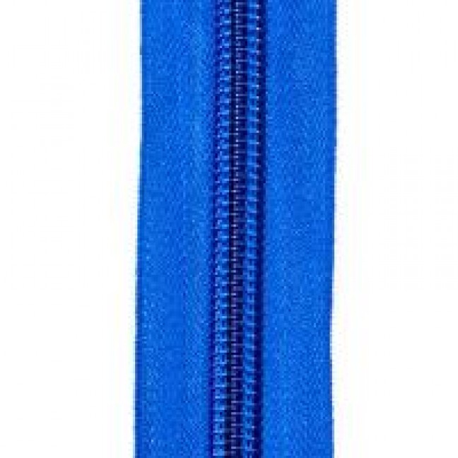 Рулонная молния спиральная тип 5 цвет василёк 213 плотность 16 г/м