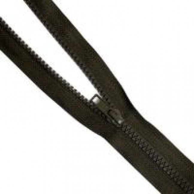 Молния тракторная тип 5 40 см разъемная цвет темный хаки 328