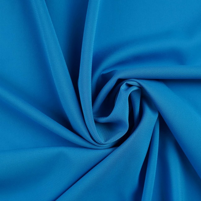 Шифон Стрейч  16 синий