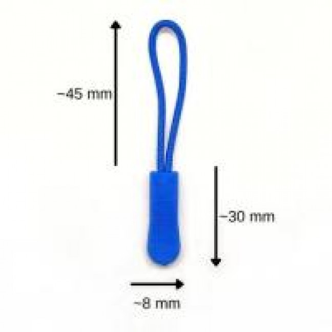 Пуллер для молнии цвет василек 213