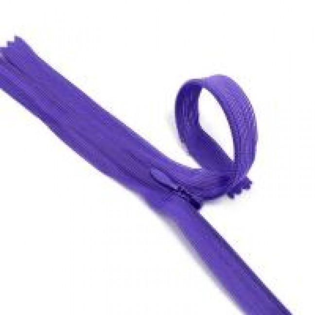 Молния потайная 20 см н/р цвет васильковый 213