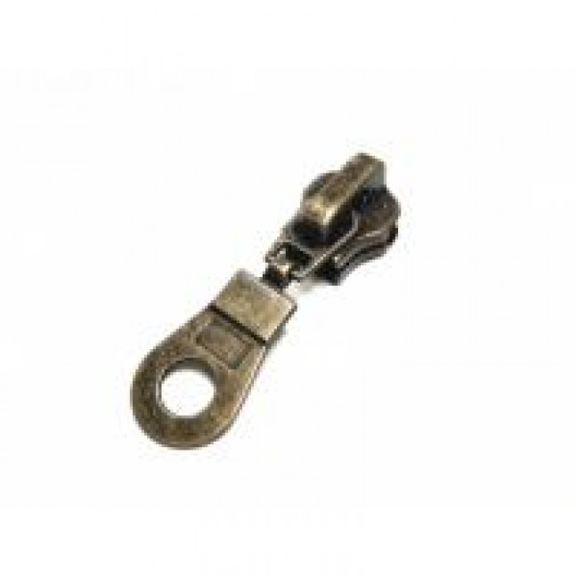 Бегунок металл тип 8 автомат цвет антик