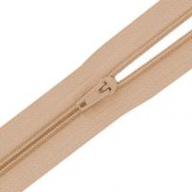 Молния спиральная тип 4 20 см н/р цвет бежевый 308