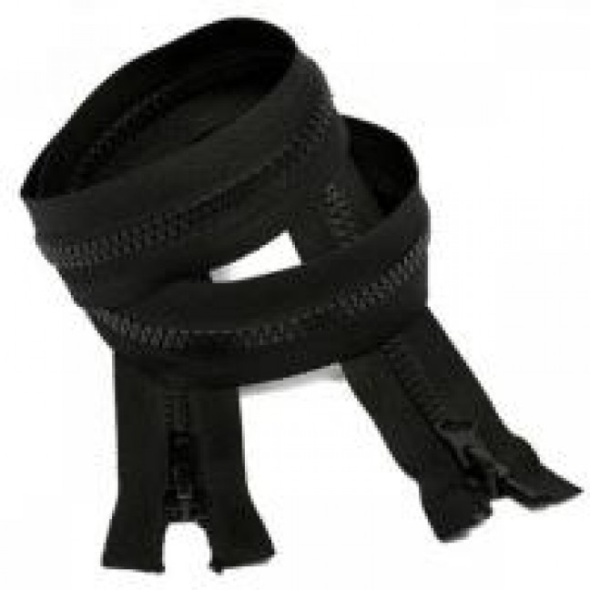 Молния тракторная тип 5 75 см двухзамковая цвет черный 322