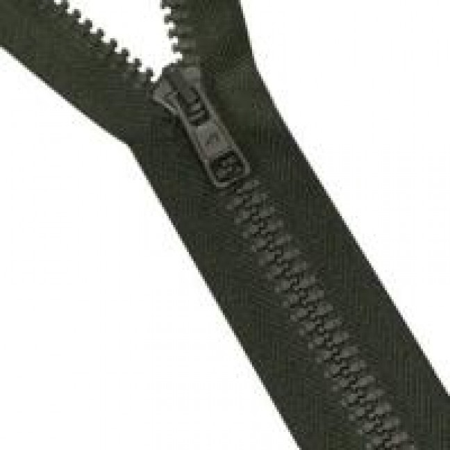 Молния тракторная тип 5 55 см разъемная цвет хаки 327