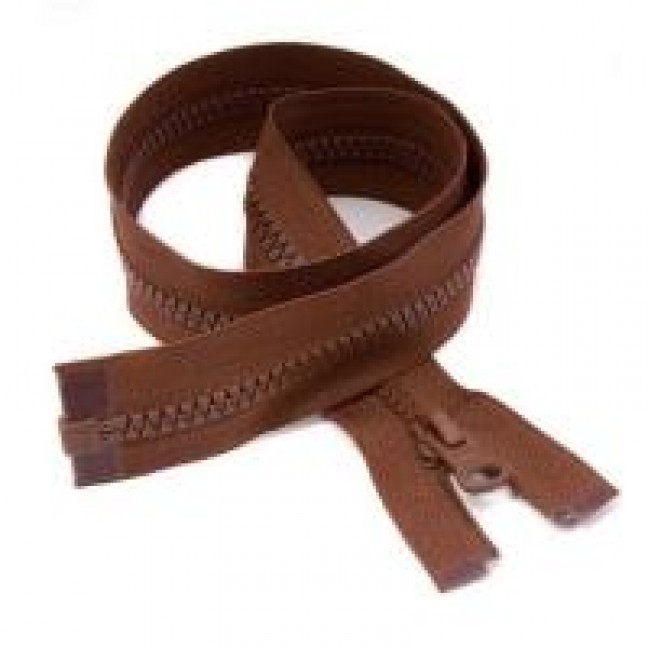 Молния тракторная тип 5 55 см разъемная цвет коричневый 299